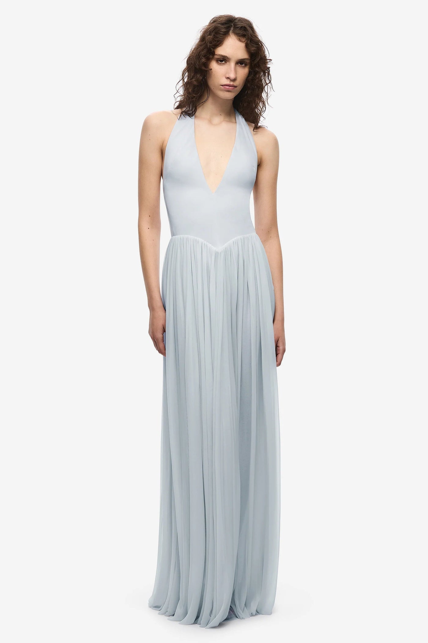 misha grey dress Misha Chroma Two Tone Dress - Grey