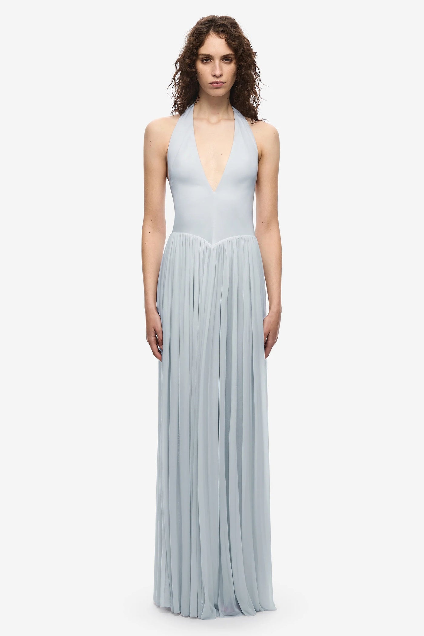 misha jersey dress Misha Matte Jersey Ruched Dress