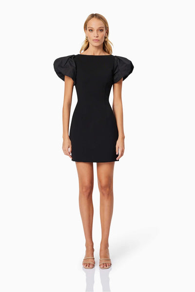 Eden Day Mini Dress - Black - SHOPJAUS - JAUS