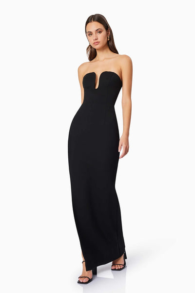 Eden Maxi Dress - Black - SHOPJAUS - JAUS
