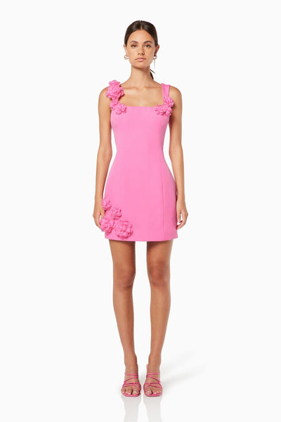 Trompe Dress - Pink - SHOPJAUS - JAUS