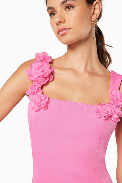 Trompe Dress - Pink - SHOPJAUS - JAUS