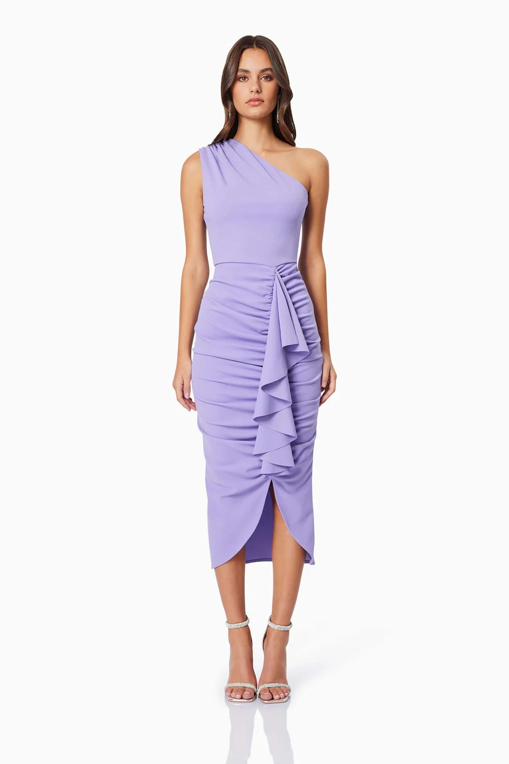 sylvia midi dress SYLVIA BLACK KNIT MIDI DRESS – DISSH