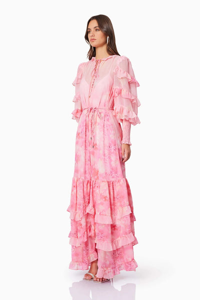 Ivy Maxi Dress - Pink - SHOPJAUS - JAUS