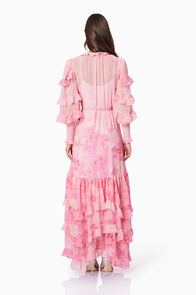 Ivy Maxi Dress - Pink - SHOPJAUS - JAUS