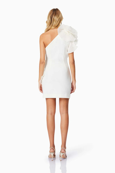 Maya Cocktail Dress - White - SHOPJAUS - JAUS