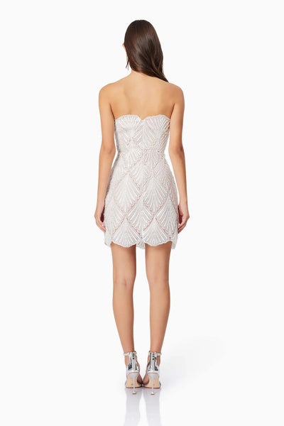 Harper Dress - White - SHOPJAUS - JAUS