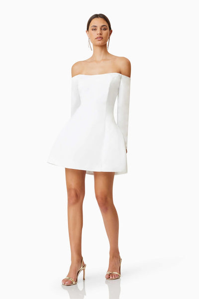 Vida Dress - White - SHOPJAUS - JAUS