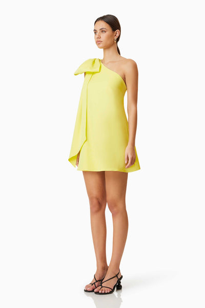 Kennedy Party Dress - Yellow - SHOPJAUS - JAUS