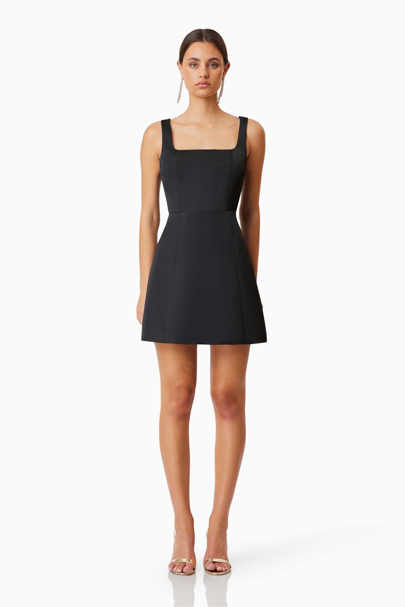 Amelie Mini Dress - Black - SHOPJAUS - JAUS