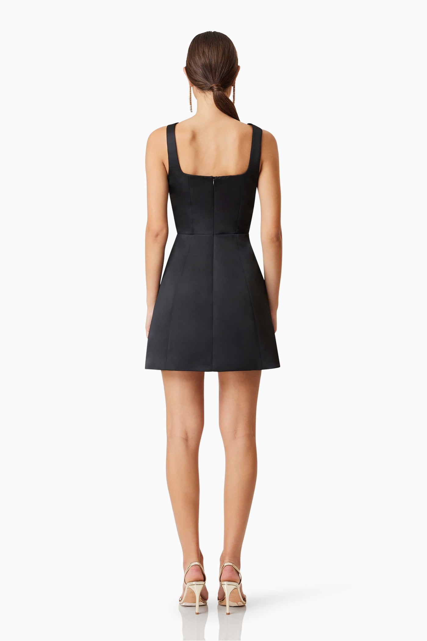 Amelie Mini Dress - Black - SHOPJAUS - JAUS