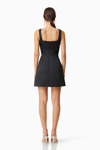Amelie Mini Dress - Black - SHOPJAUS - JAUS