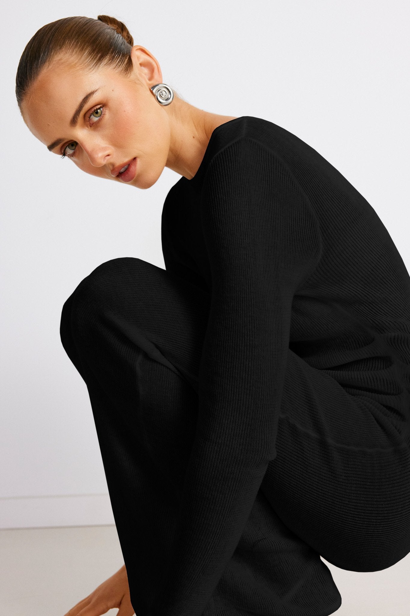 Sloane Maxi Dress - Black - SHOPJAUS - JAUS