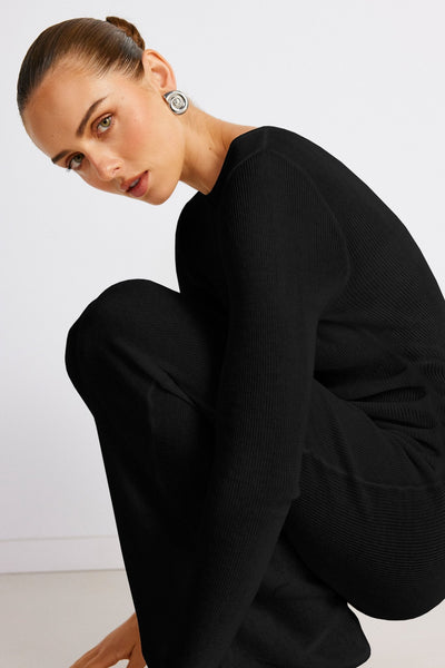 Sloane Maxi Dress - Black - SHOPJAUS - JAUS