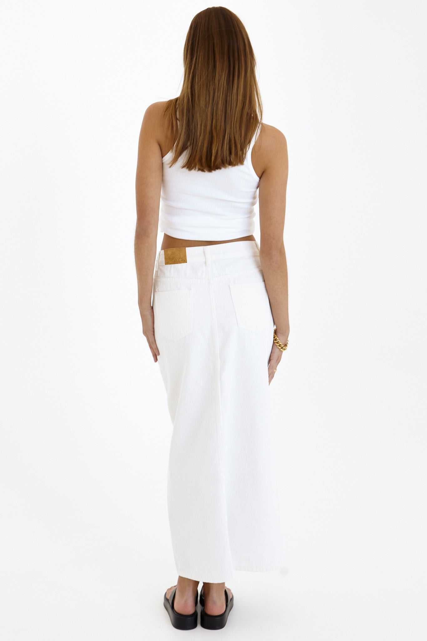 Nila Skirt - White - SHOPJAUS - JAUS