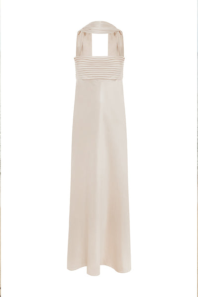 Elsa Maxi Dress - Ivory - SHOPJAUS - JAUS