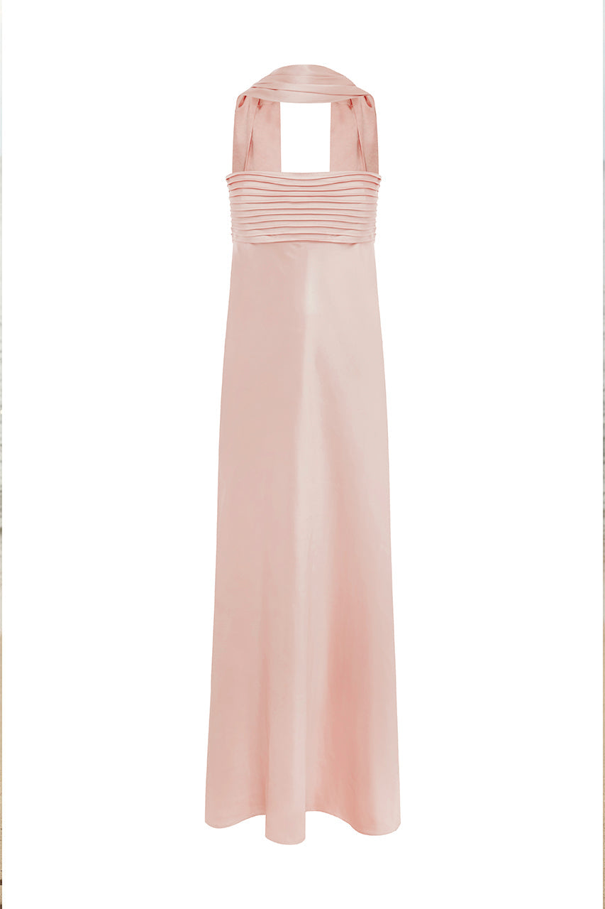 musk pink bridesmaid dresses Elsa Maxi Dress - Evening Party Dresses Chiffon Black Mother Of US Size:5 The eye