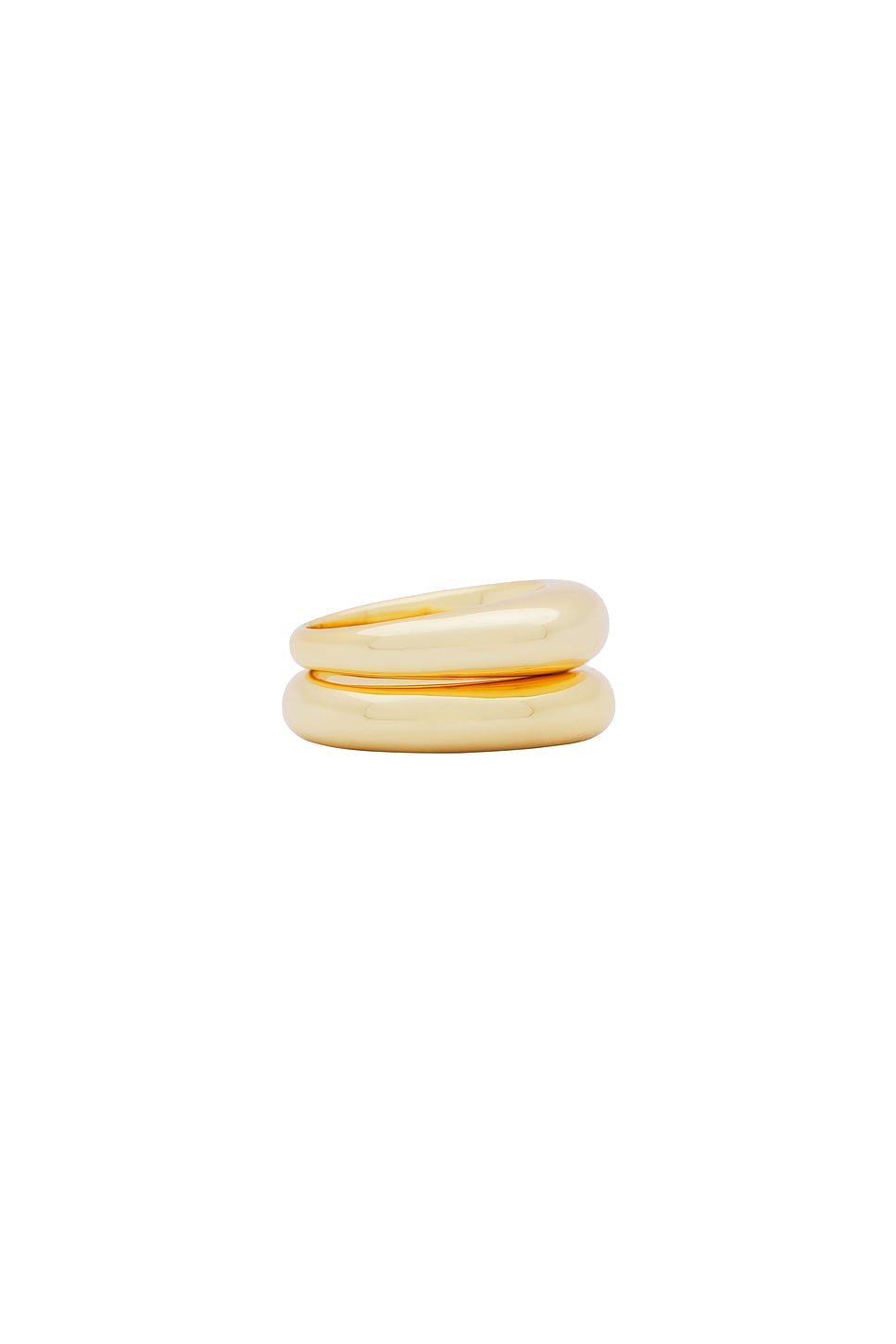 Dome Ring Set - 18k Gold Plated - SHOPJAUS - JAUS