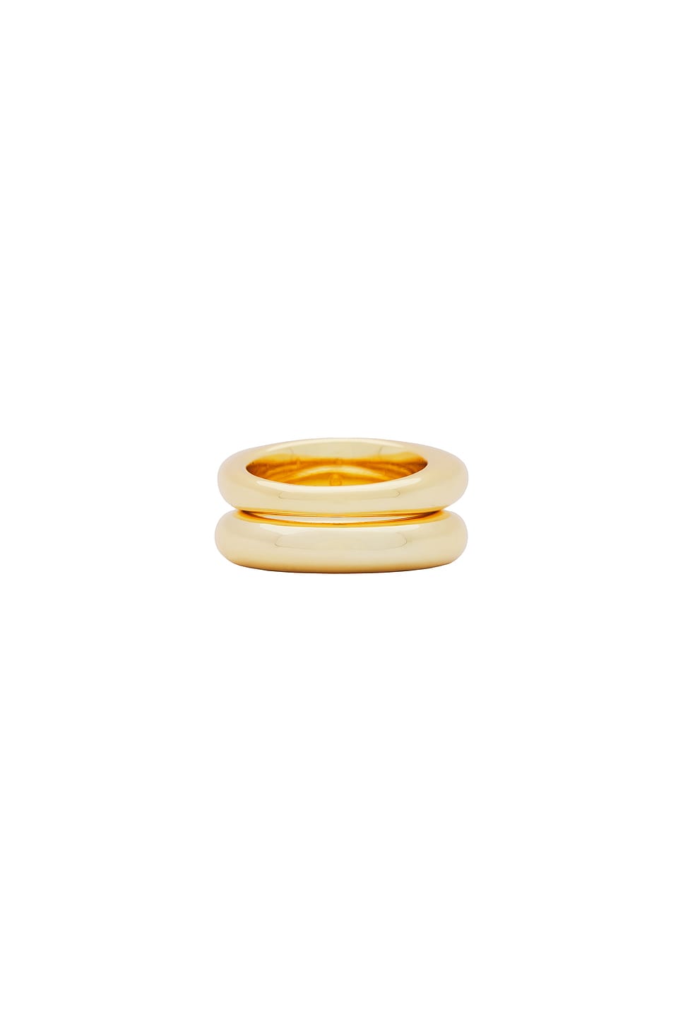 Dome Ring Set - 18k Gold Plated - SHOPJAUS - JAUS