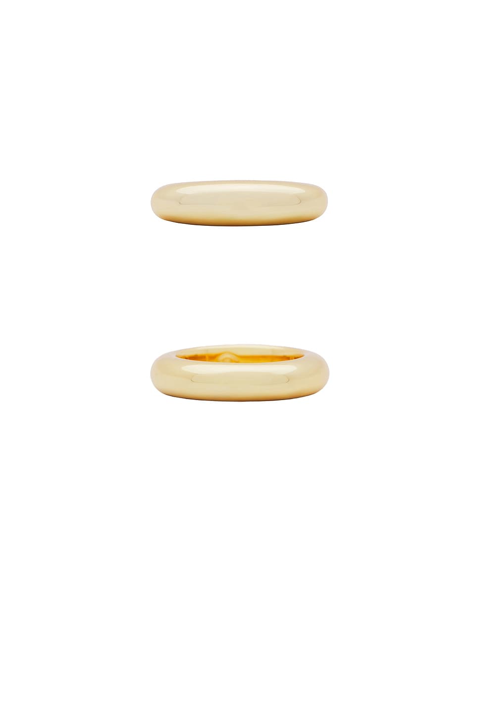 Dome Ring Set - 18k Gold Plated - SHOPJAUS - JAUS
