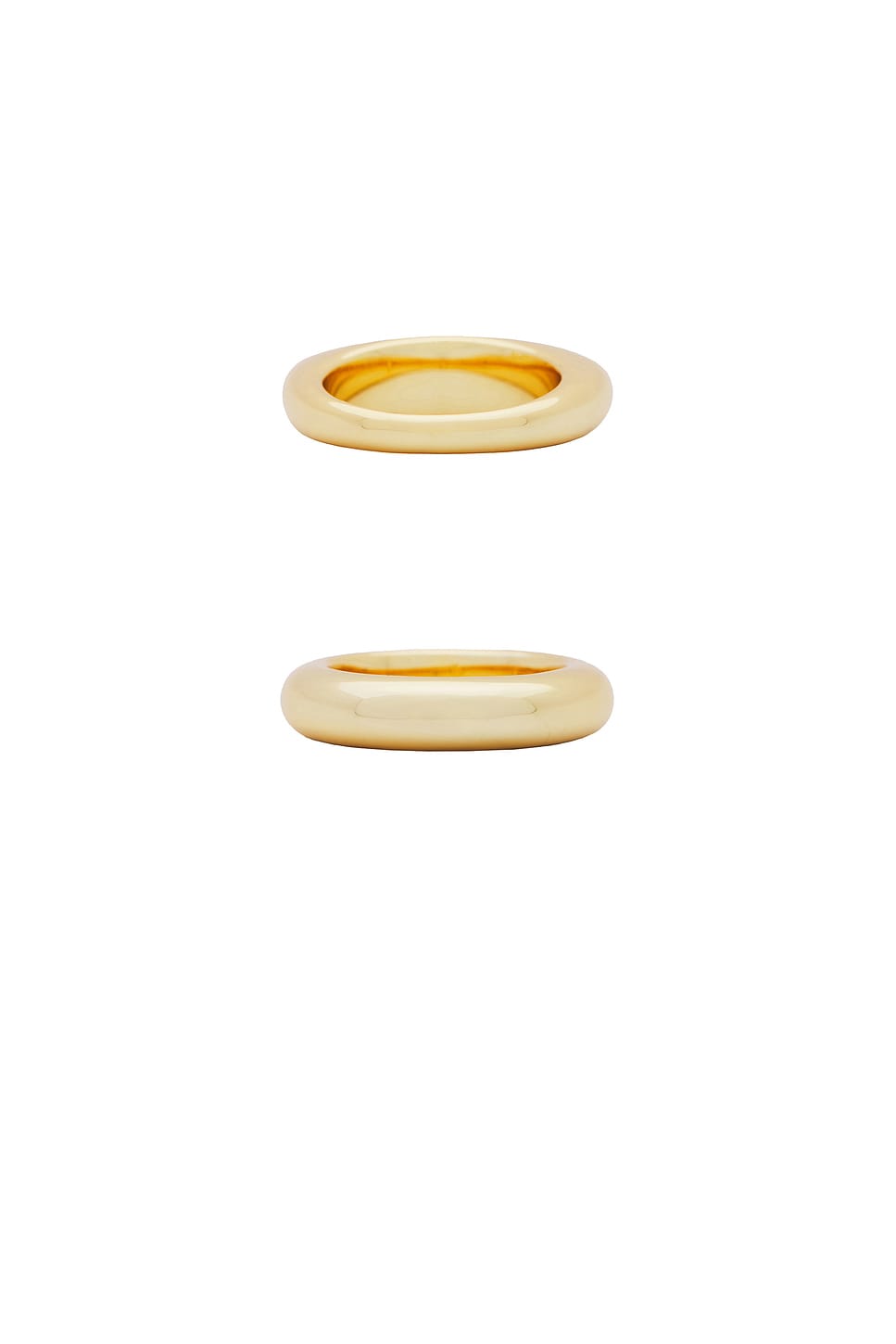Dome Ring Set - 18k Gold Plated - SHOPJAUS - JAUS