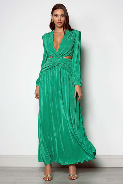 Eden Gown - Green - SHOPJAUS - JAUS