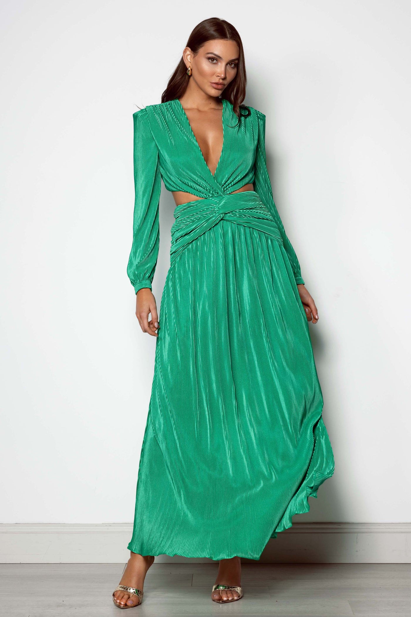 Eden Gown - Green - SHOPJAUS - JAUS