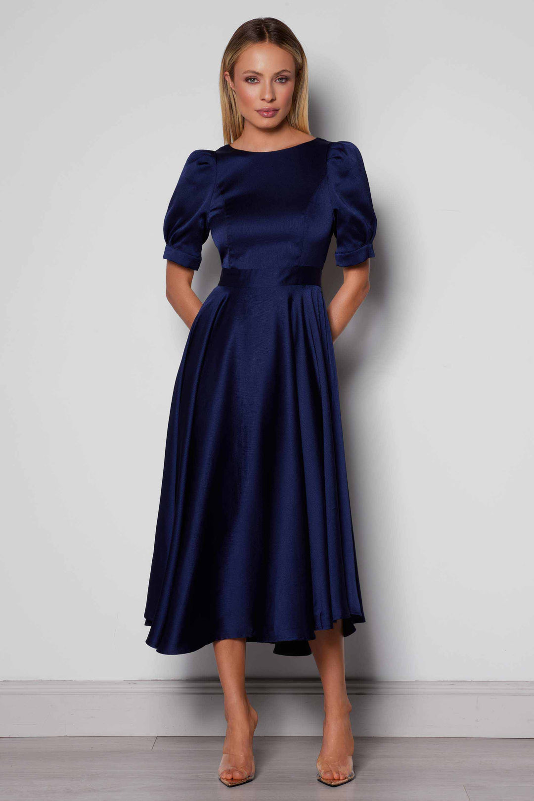 Edith Dress - Midnight Blue - SHOPJAUS - JAUS