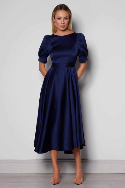 Edith Dress - Midnight Blue - SHOPJAUS - JAUS
