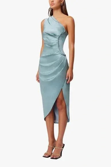 Aria Midi Dress - Artic Blue