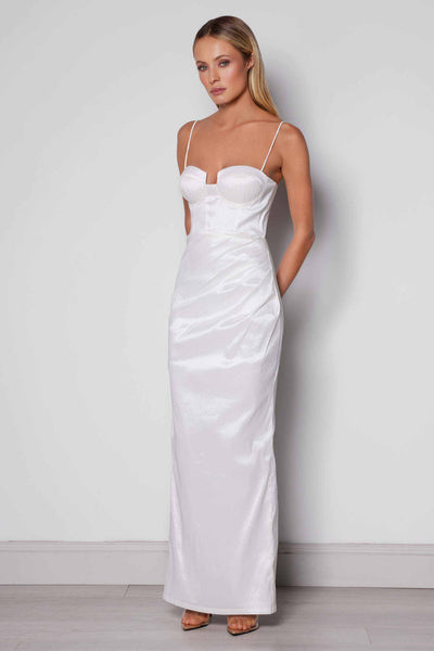 Elytra Dress - White - SHOPJAUS - JAUS