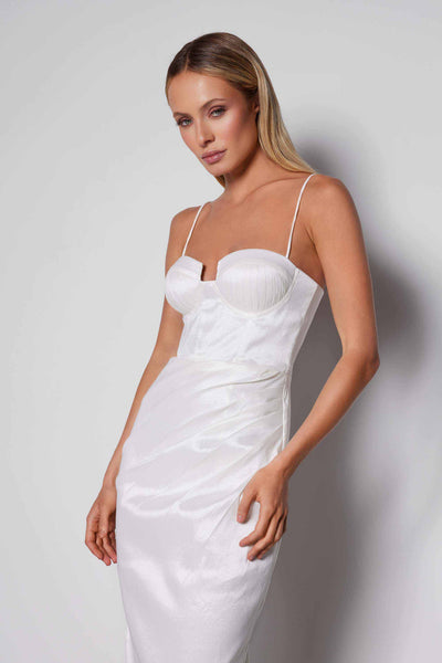 Elytra Dress - White - SHOPJAUS - JAUS