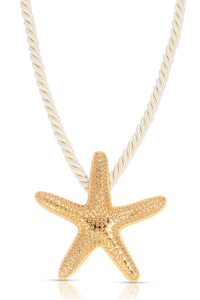 Starfish Necklace - 18k Gold Plated - SHOPJAUS - JAUS