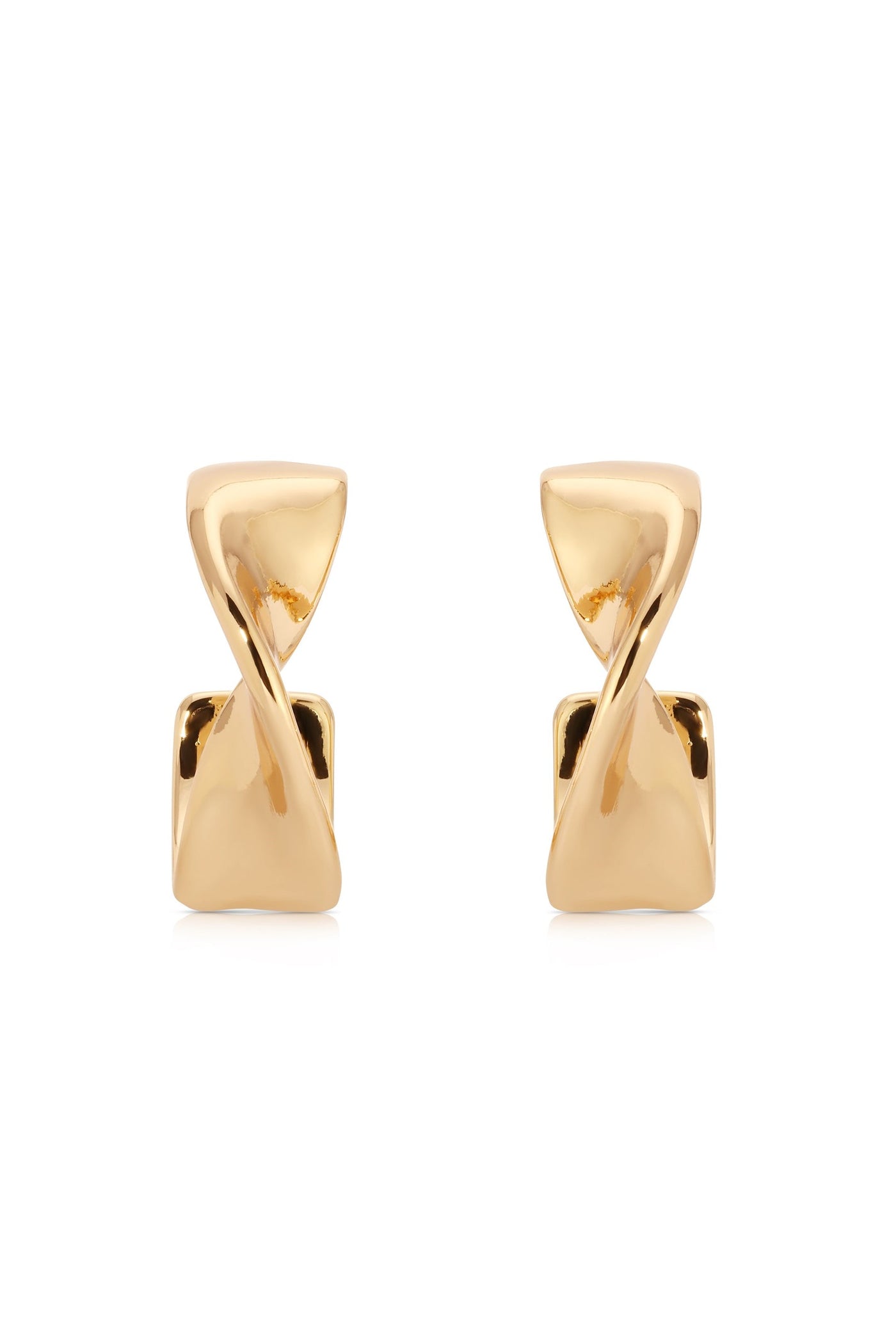 Twist Small Hoop Earrings - SHOPJAUS - JAUS