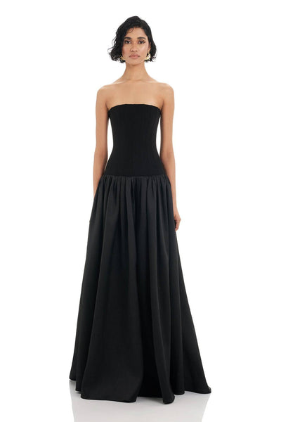 Frances Gown - Black - SHOPJAUS - JAUS