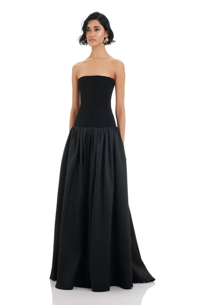 Frances Gown - Black - SHOPJAUS - JAUS