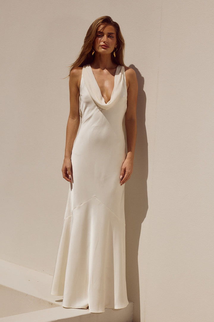 Gabriella Maxi Dress - Ivory