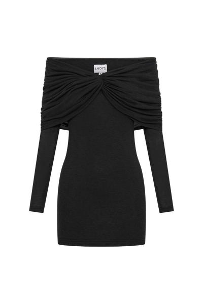 Madrid Mini Dress - Black - SHOPJAUS - JAUS