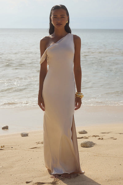 Giana Maxi Dress - Ivory - SHOPJAUS - JAUS