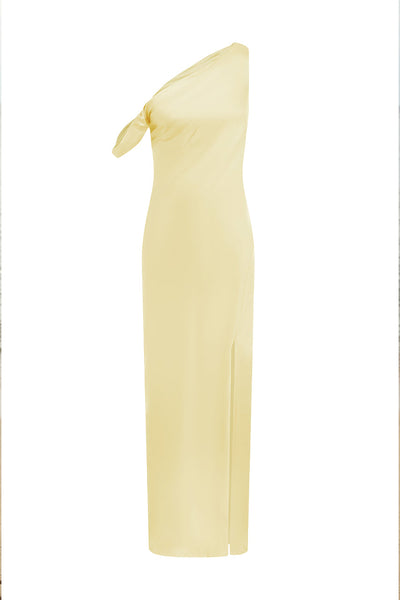 Giana Maxi Dress - Lemon - SHOPJAUS - JAUS
