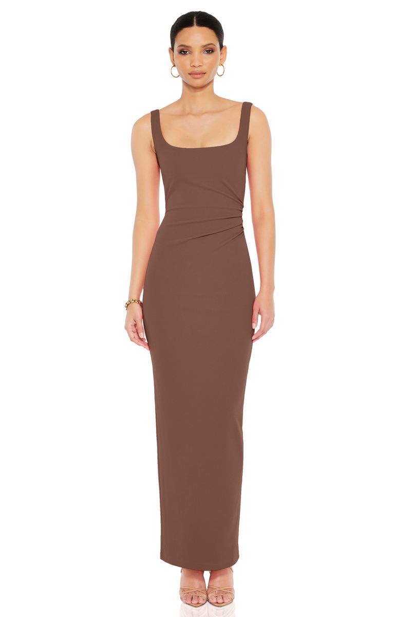 Nookie Glory Gown - Mocha - SHOPJAUS - JAUS