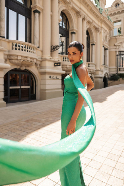Gabriella Dress - Marine Green - SHOPJAUS - JAUS
