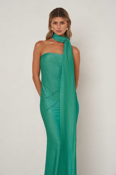 Gabriella Dress - Marine Green - SHOPJAUS - JAUS