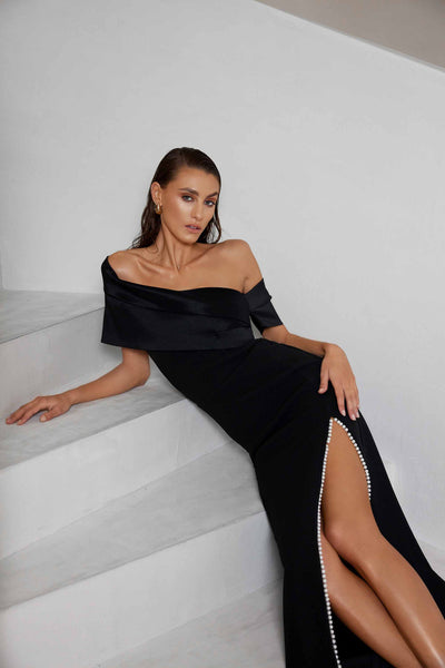Gigi Dress - Black - SHOPJAUS - JAUS