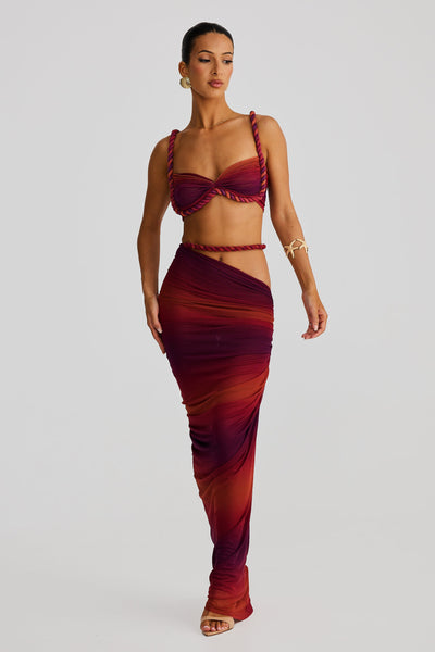 Zenaya Skirt - Sunset Ombre - SHOPJAUS - JAUS