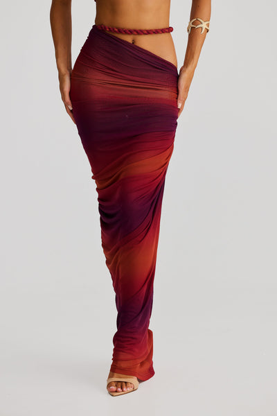 Zenaya Skirt - Sunset Ombre - SHOPJAUS - JAUS