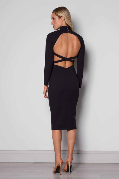 Giovanni Dress - Black - SHOPJAUS - JAUS