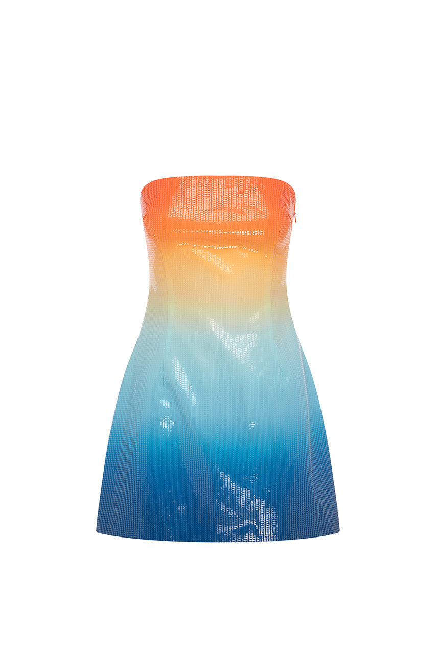 Ibiza Mini Dress - Multi - SHOPJAUS - JAUS