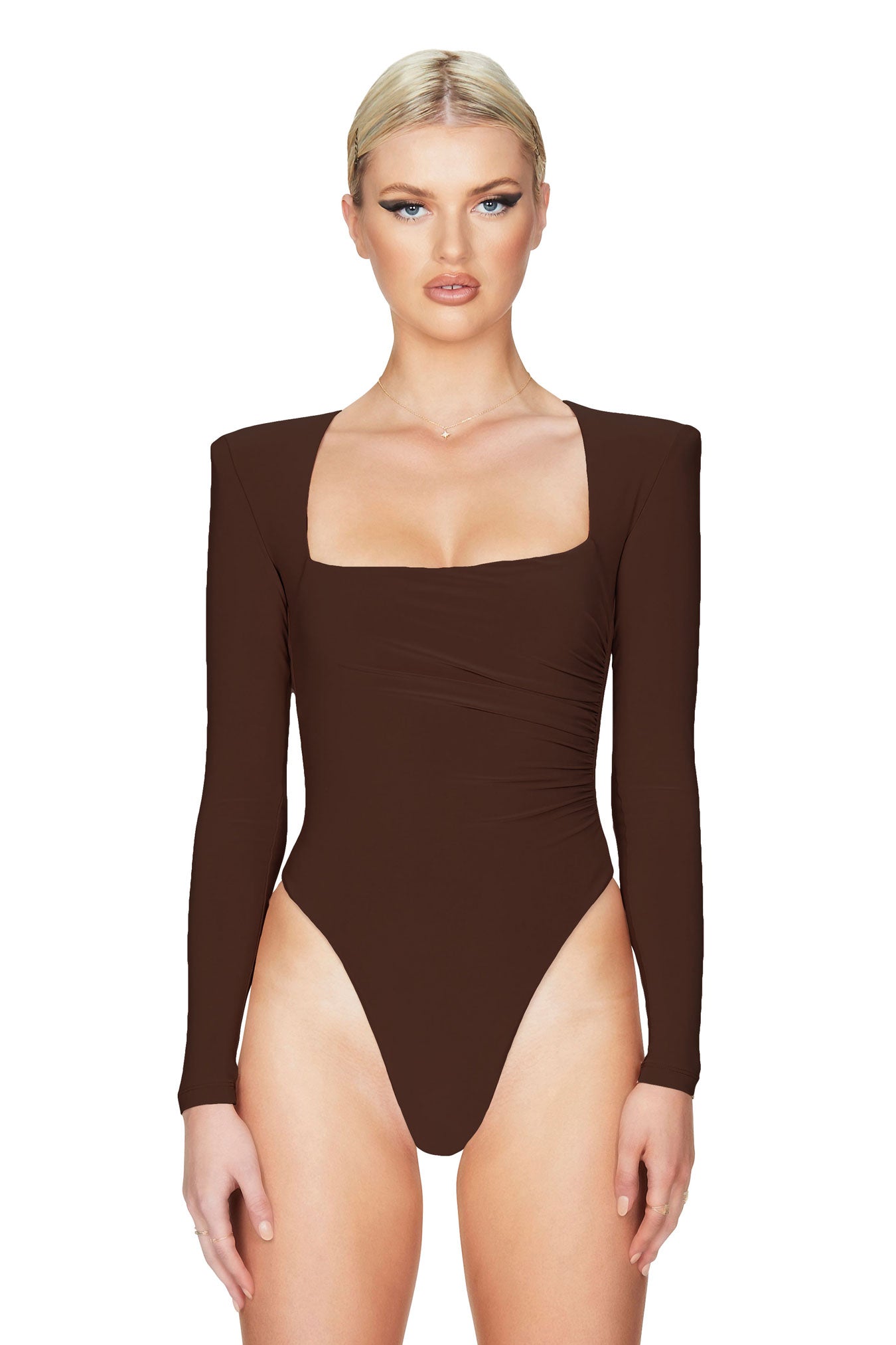 Nookie Irina Bodysuit - Chocolate - SHOPJAUS - JAUS