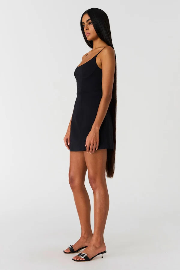Misha Masha Mini Dress - Black Misha Masha Mini Dress - Black